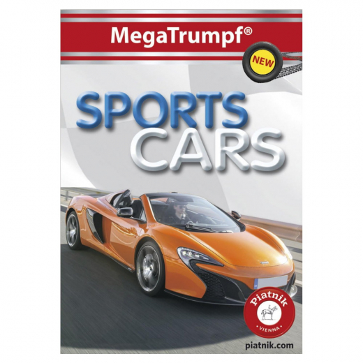 MegaTrumpf Quartet Sports Cars ryhmässä SEURAPELIT / Korttipelit @ Spelexperten (85-423314)
