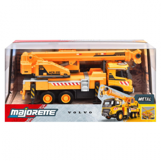 Majorette - Volvo Kuorma-auton nosturi 1:45 ryhmässä LELUT @ Spelexperten (8503723006)