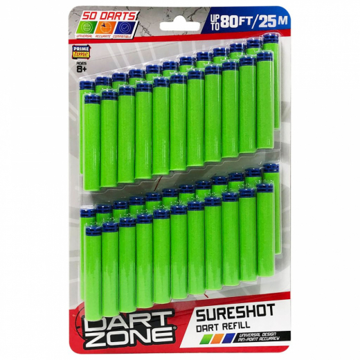 DART ZONE - Refill - 50 Pc ryhmässä LELUT / Blasters @ Spelexperten (85548011)