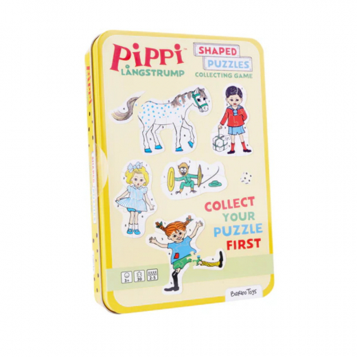 Pippi - Puzzle Game in Tin Box ryhmässä SEURAPELIT / Lastenpelit @ Spelexperten (8593)