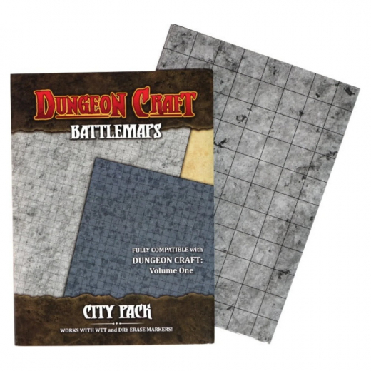 Dungeon Craft: BattleMap - City ryhmässä SEURAPELIT / Tarvikkeet @ Spelexperten (85G007)