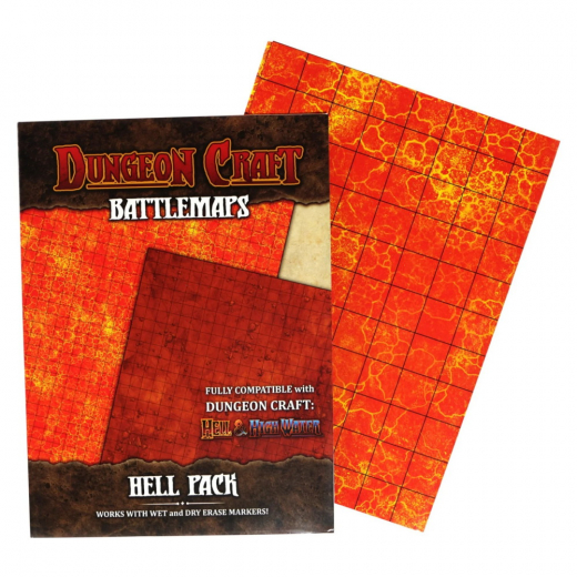 Dungeon Craft: BattleMap - Hell ryhmässä SEURAPELIT / Tarvikkeet @ Spelexperten (85G009)
