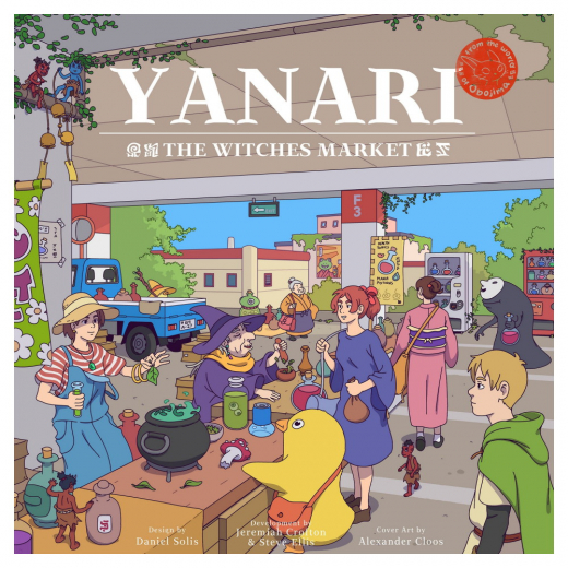 Yanari: The Witches Market ryhmässä SEURAPELIT / Strategiapelit @ Spelexperten (85G737)