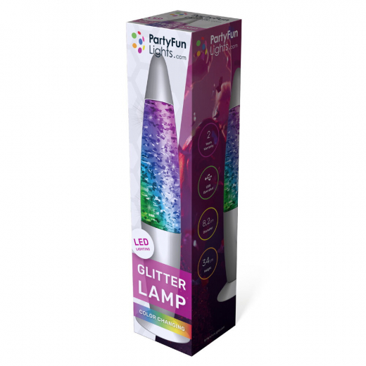 PFL Glitter Lamp with USB ryhmässä LELUT / Hauskoja gempaimia / Ääni & valo @ Spelexperten (86391)