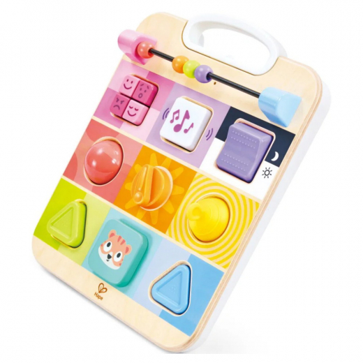 Hape Explore & Learn - Sensory Play Board ryhmässä LELUT / Lasten & vauvojen / Lasten ja vauvojen lelut @ Spelexperten (87-0143)