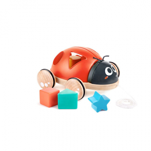 Hape Shape Sorter Ladybug ryhmässä LELUT / Lasten & vauvojen @ Spelexperten (87-0364)