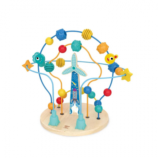 Hape Galaxy Bead Sokkelo ryhmässä LELUT / Lasten & vauvojen / Lasten ja vauvojen lelut @ Spelexperten (87-0525)