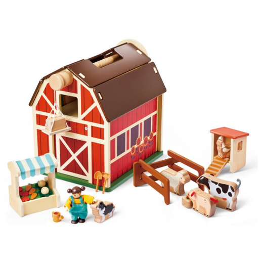 Hape Leikkisetti Happy Farm ryhmässä LELUT / Figuurit ja leikkisarjat @ Spelexperten (87-3530)