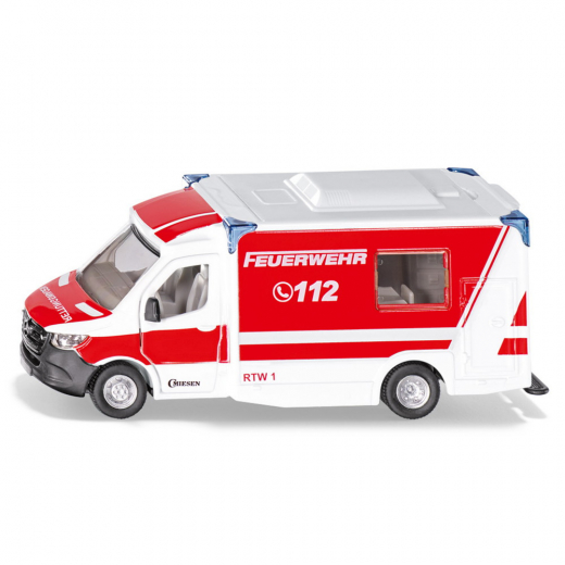 Siku Super 1:50 - Mercedes-Benz Type C Ambulance ryhmässä LELUT / Leluajoneuvot / Siku / Siku 1:50 @ Spelexperten (88211500)