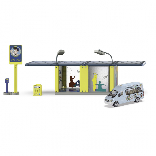 Siku World - Bus stop ryhmässä  @ Spelexperten (88550900)