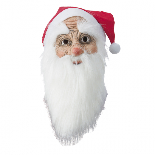 Santa mask with hood ryhmässä LELUT / Naamiaiset / jouluaatto @ Spelexperten (90043)