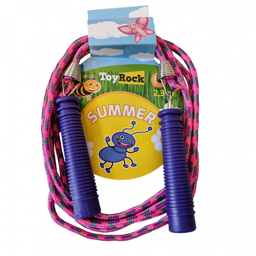 Jump Rope 2,3 m - Purple ryhmässä LELUT / Ulkoleikit @ Spelexperten (90050100-3)