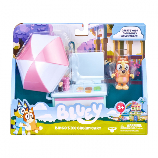 Bingo's Ice Cream Cart Playset ryhmässä LELUT / Figuurit ja leikkisarjat @ Spelexperten (90122)