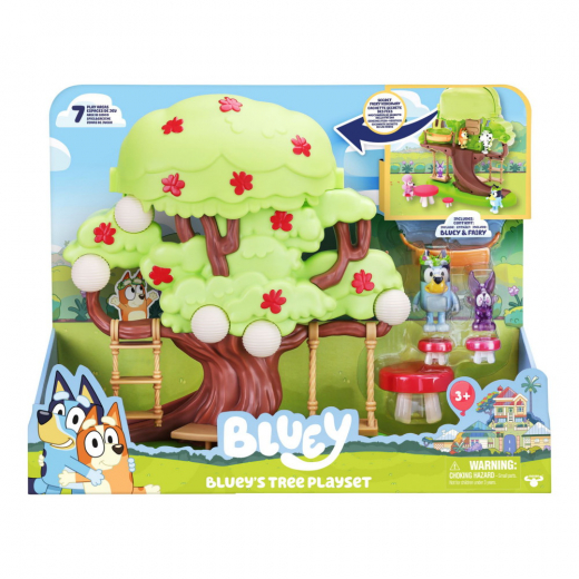 Bluey Tree House - lekset ryhmässä LELUT / Figuurit ja leikkisarjat @ Spelexperten (90176)