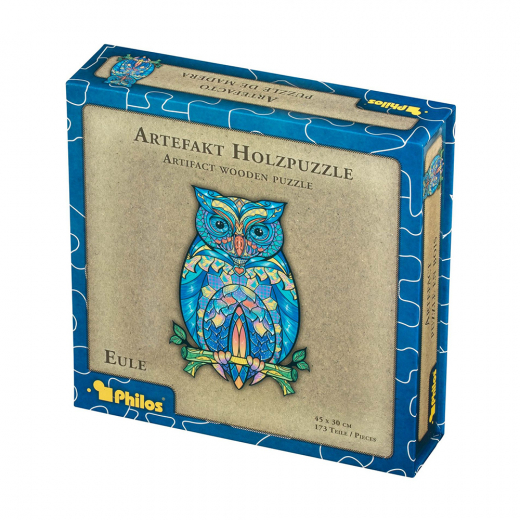Artefakt Wooden Puzzle - Owl 173 palaa ryhmässä  @ Spelexperten (9024)
