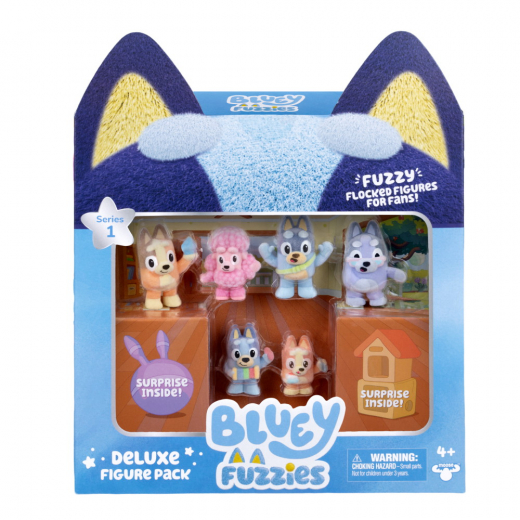 Bluey Fuzzies Fan Favorites 8st ryhmässä LELUT / Figuurit ja leikkisarjat / Bluey @ Spelexperten (90454)