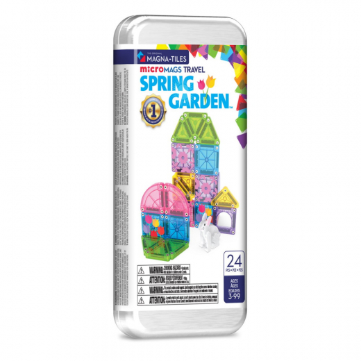 Magna-Tiles, Spring garden - travel 24pcs ryhmässä LELUT / Rakennuspalikat / Magna-Tiles @ Spelexperten (90467)