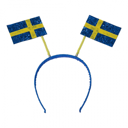 Headband Sweden Flags  ryhmässä ULKOPELIT / Jalkapallo / Supporter Products / Sweden @ Spelexperten (90798)