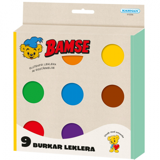 Bamse Gluteeniton leikkisave 9 kpl ryhmässä LELUT / Luo & maalaa @ Spelexperten (910396)