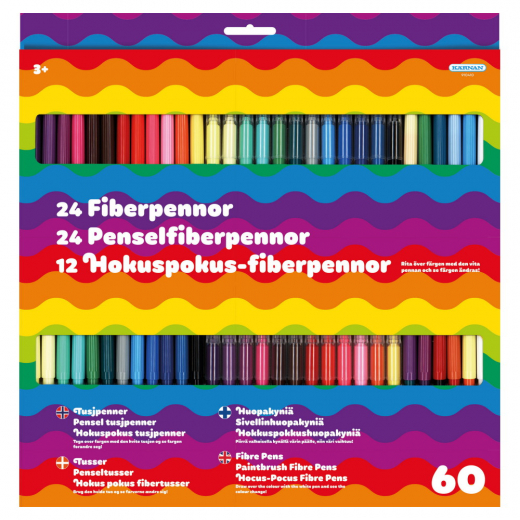 Kärnan Tussit 60 kpl ryhmässä LELUT / Luo & maalaa / Kirjoita ja piirrä / Lyijykynät ja värikynät @ Spelexperten (910410)