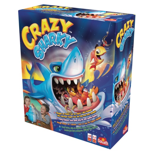 Crazy Sharky (FI) ryhmässä SEURAPELIT / Lastenpelit @ Spelexperten (920046)