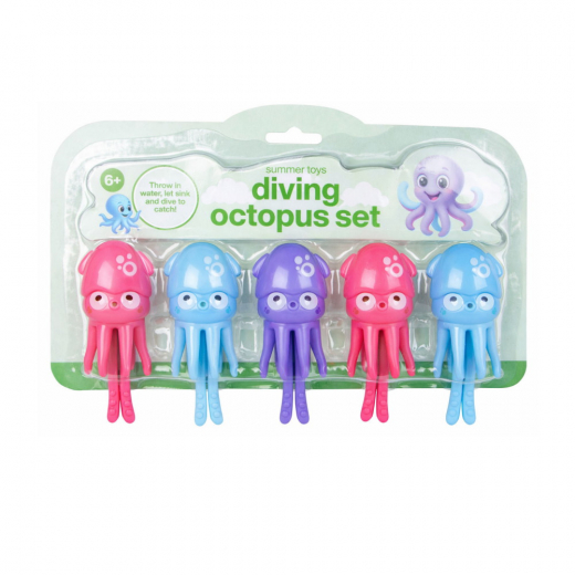 Toyrock - Diving Octopus Set ryhmässä LELUT / Vesileikkikalut / Kylpylelut @ Spelexperten (92026000)