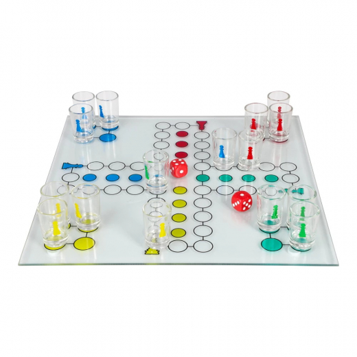 Ludo Drinking Game - Worth A Shot ryhmässä SEURAPELIT / Juhlapelit @ Spelexperten (93257)