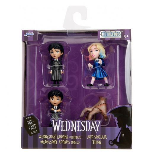 Wednesday Die-Cast Metalfigs 4-Pack ryhmässä LELUT / Figuurit ja leikkisarjat @ Spelexperten (9335325314R00)