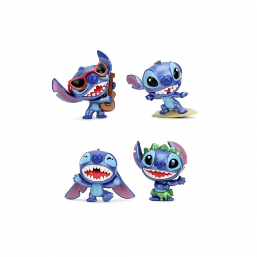 Metalliset Stitch-figuurit, 4 kpl ryhmässä LELUT / Figuurit ja leikkisarjat / Disney @ Spelexperten (9336205314R00)