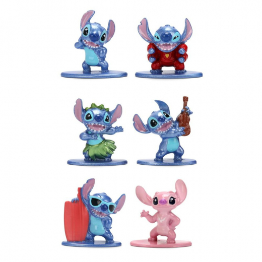 Stitch Nano -Metallihahmot, 6 Kpl ryhmässä LELUT / Figuurit ja leikkisarjat / Disney @ Spelexperten (9336325314R00)