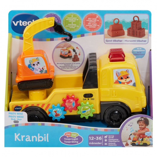 Vtech Lelukuorma auto Building Buddies ryhmässä LELUT / Lasten & vauvojen / Lasten ja vauvojen lelut @ Spelexperten (950-578421)