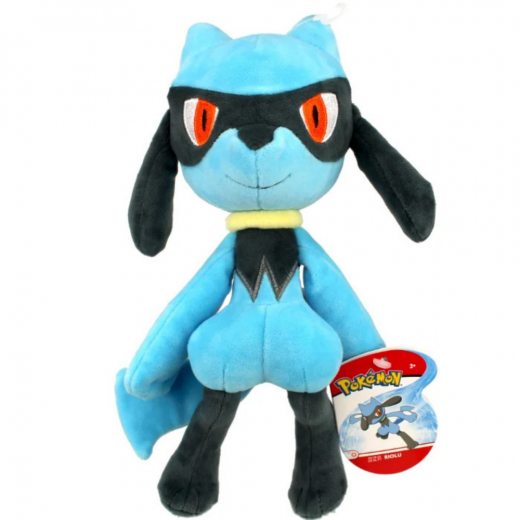 Pokémon Plush Riolu 20 cm ryhmässä LELUT / Pehmolelu @ Spelexperten (95561)