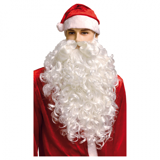 Santa Beard Deluxe ryhmässä LELUT / Naamiaiset / jouluaatto @ Spelexperten (95885)