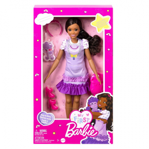 Barbie My First Barbie - Core Doll Brooklyn ryhmässä LELUT / Barbie @ Spelexperten (960-0942)
