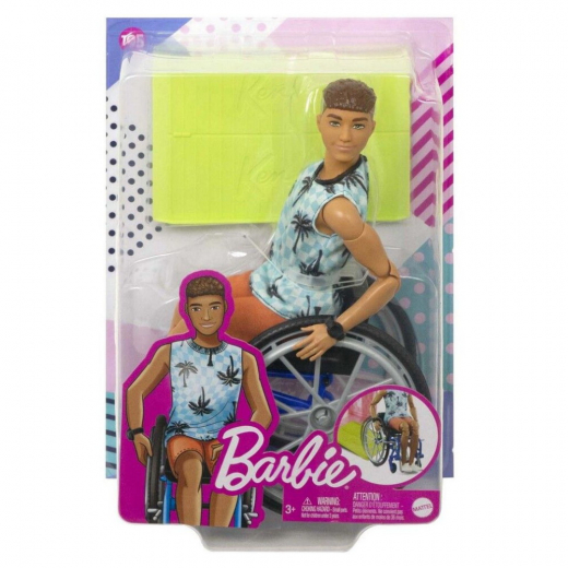 Barbie Fashionista Ken Wheelchair ryhmässä LELUT / Barbie @ Spelexperten (960-2325)