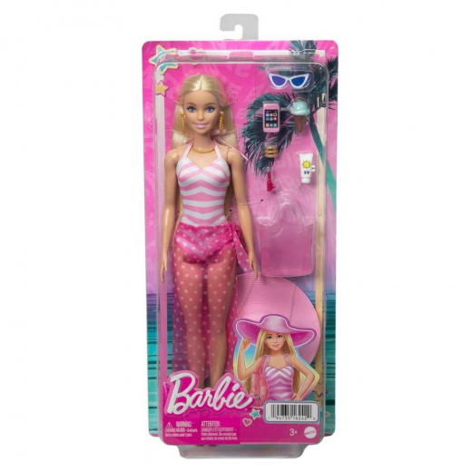 Barbie Classics Beach Day Barbie ryhmässä LELUT / Barbie @ Spelexperten (960-2327)