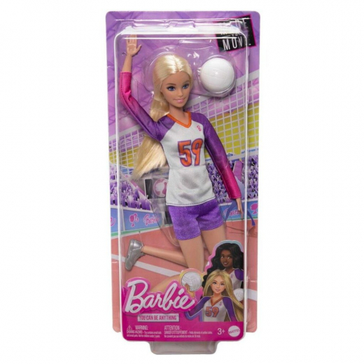 Barbie Career Articulated Volleyball ryhmässä LELUT / Barbie @ Spelexperten (960-2336)