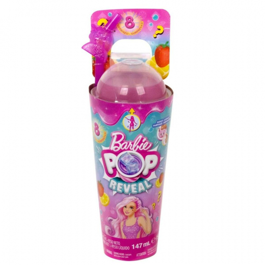 Barbie Pop Reveal - Strawberry Lemonade ryhmässä LELUT / Barbie @ Spelexperten (960-2366)
