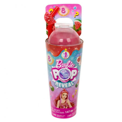 Barbie Pop Reveal - Watermelon Crush ryhmässä LELUT / Barbie @ Spelexperten (960-2368)