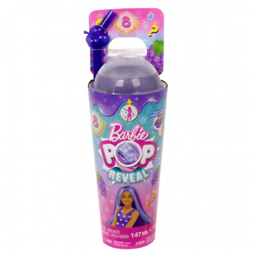 Barbie Pop Reveal - Grape Fizz ryhmässä LELUT / Barbie @ Spelexperten (960-2369)