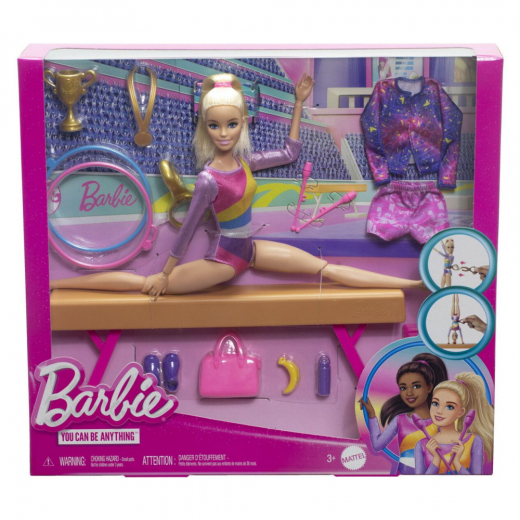 Barbie Career Gymnastics Playset ryhmässä  @ Spelexperten (960-2406)