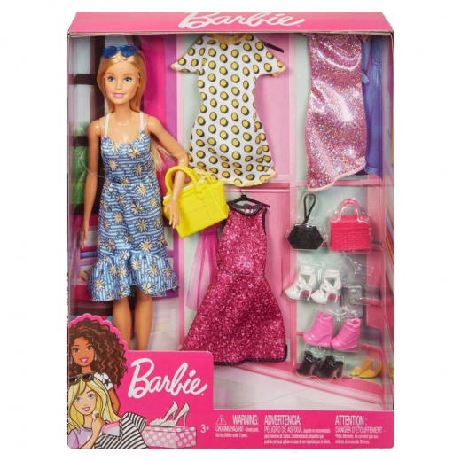 Barbie - Doll & Party Fashions ryhmässä LELUT / Barbie @ Spelexperten (960-2408)