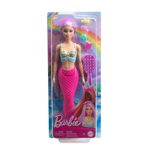 Barbie Touch of Magic Long Hair Mermaid ryhmässä LELUT / Barbie @ Spelexperten (960-2415)