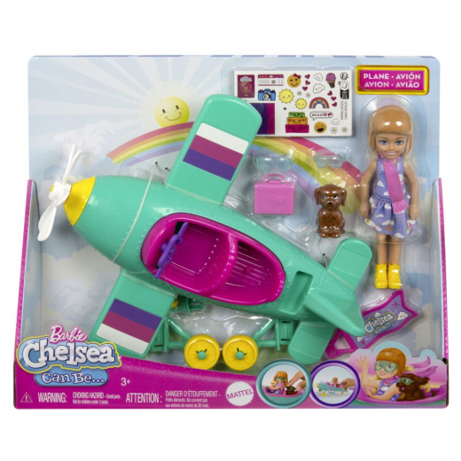 Barbie Chelsea Can Be Plane ryhmässä LELUT / Barbie @ Spelexperten (960-2418)