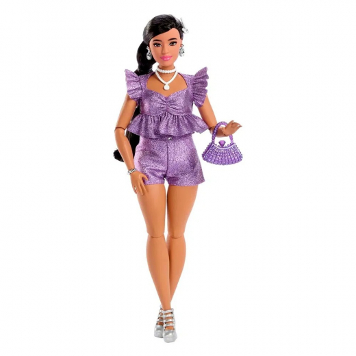 Barbie Deluxe Style - Purple Shorts ryhmässä LELUT / Barbie / Barbie Deluxe Style @ Spelexperten (960-2562)