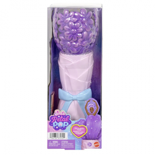 Barbie Petal Pop Fashion Doll Violetti Kaunokainen ryhmässä LELUT / Barbie / Barbie Fashionista @ Spelexperten (960-2621)