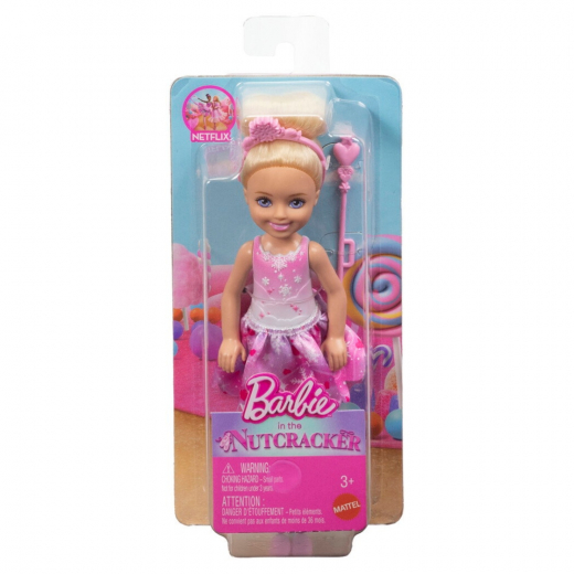 Barbie Nutcracker Chelsea Snowfairy White ryhmässä LELUT / Barbie @ Spelexperten (960-2654)