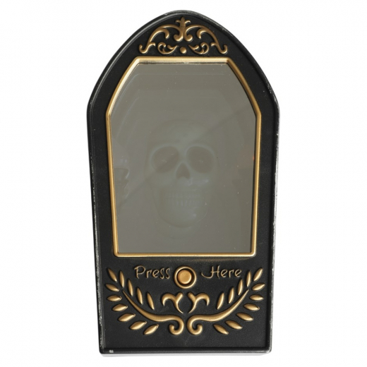 Infinity Mirror Skull Door Greeter Koriste Halloween ryhmässä LELUT / Naamiaiset / Halloween / Naamiais Halloween @ Spelexperten (96361)