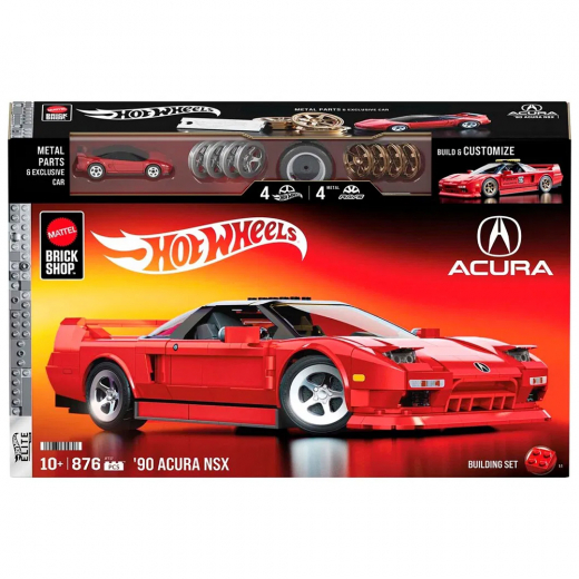 Brick Shop Elite Series '90 Acura NSX ryhmässä LELUT / Leluajoneuvot / Hot Wheels Brickshop @ Spelexperten (965-2573)