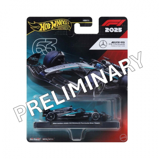 Hot Wheels Auto F1 Racing Premium Mercedes 1:64 ryhmässä LELUT / Leluajoneuvot / Hot Wheels @ Spelexperten (965-2613)